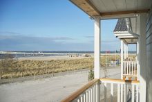 Blick Seebruecke Heiligenhafen Ostsee